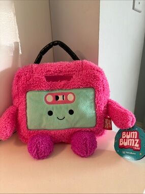 NWT Cassette Cindy RetroBumz Series 2 BumBumz Plush by Russ/Jazwares